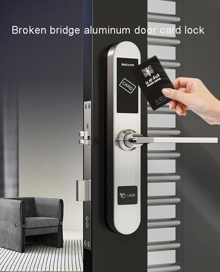 Electronic Swipe Card Door Access Control RFID Card Electronic Smart Hotel