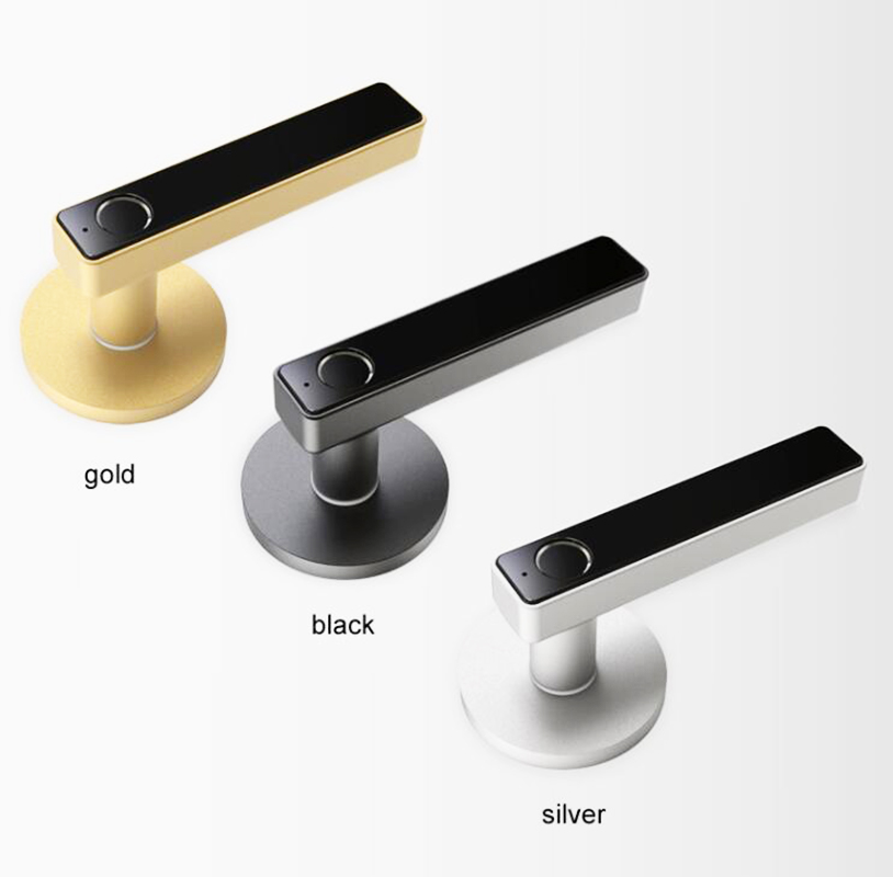 Anti-theft door password lock fingerprint room lock